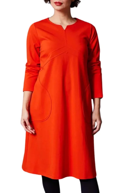 Elegant Women's Attire Huge Price Cut RAISED SEAM DRESS - W23106