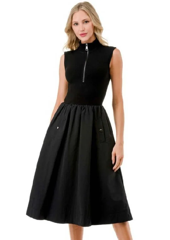 Sustainable Women's Clothing Bold Style Discounts Fashion & Sophistication Midi Dress Made in USA