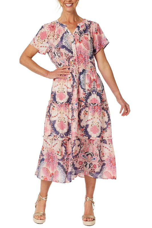 Stylish Women's Attire Sustainable Fashion Extravaganza NEWPORT DRESS - 46014GS