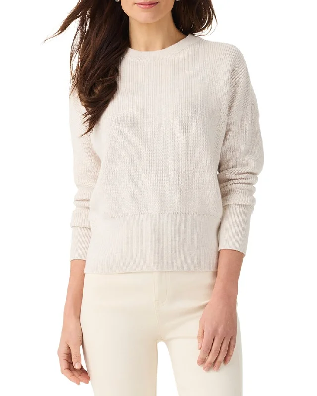 Women's Clothing High-End Style Discounts NIC & ZOE Stitched Crew Sweater