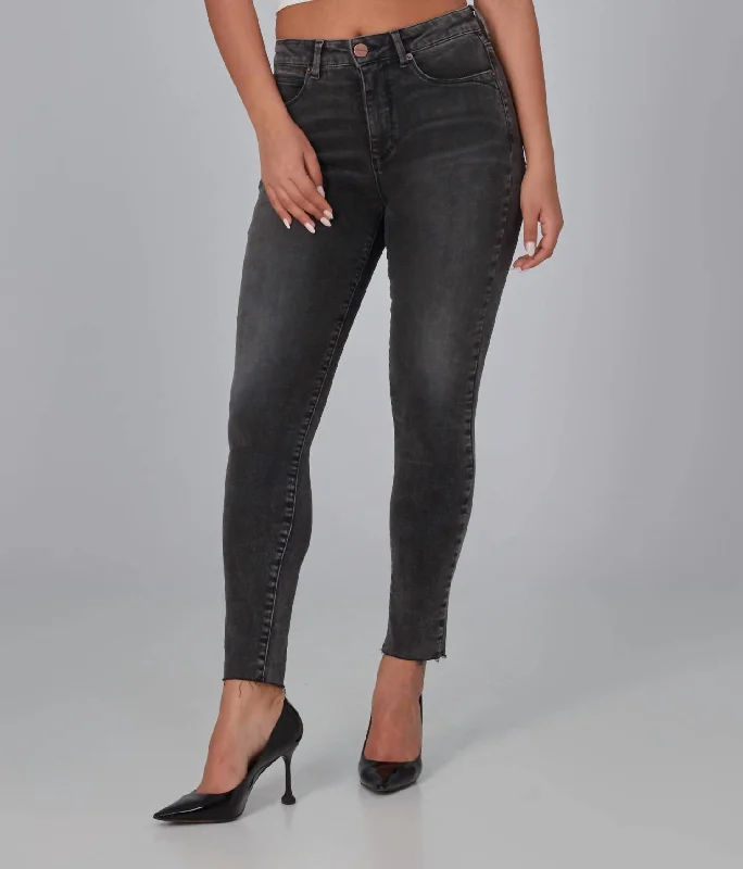 Women's Formal Clothes Must-Have Style Discounts Alexa High Rise Skinny Jeans In Smokey Grey