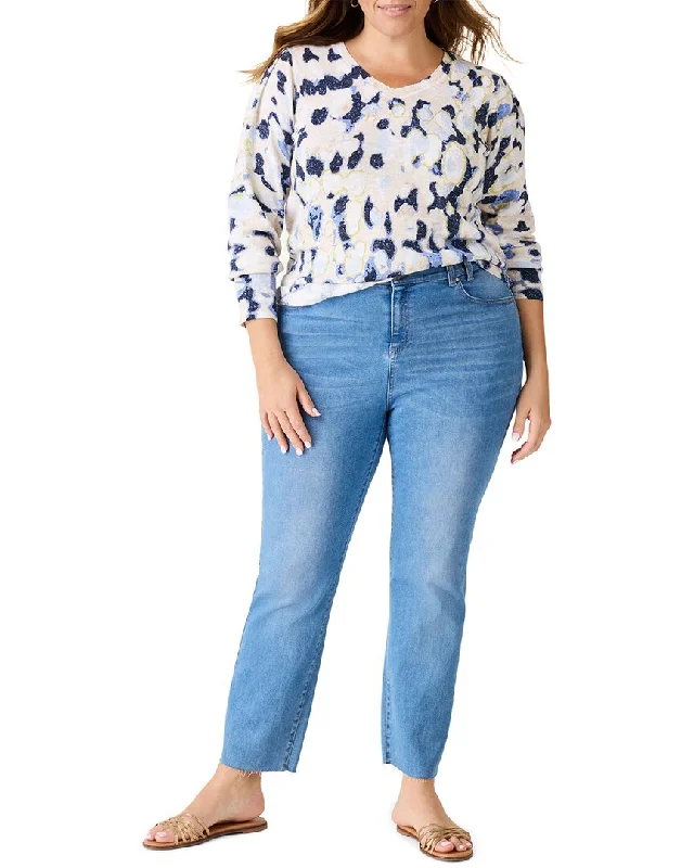 Women's Charming Outfit For Events Browse Our Top Products NIC+ZOE Plus Rolling Clouds Sweater