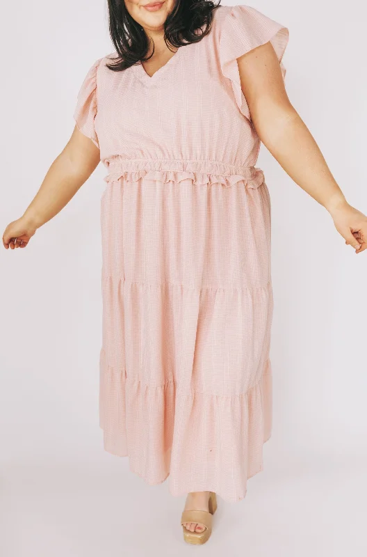 Timeless Women's Outfit Discover Promotions PLUS SIZE - Radiant Rose Dress