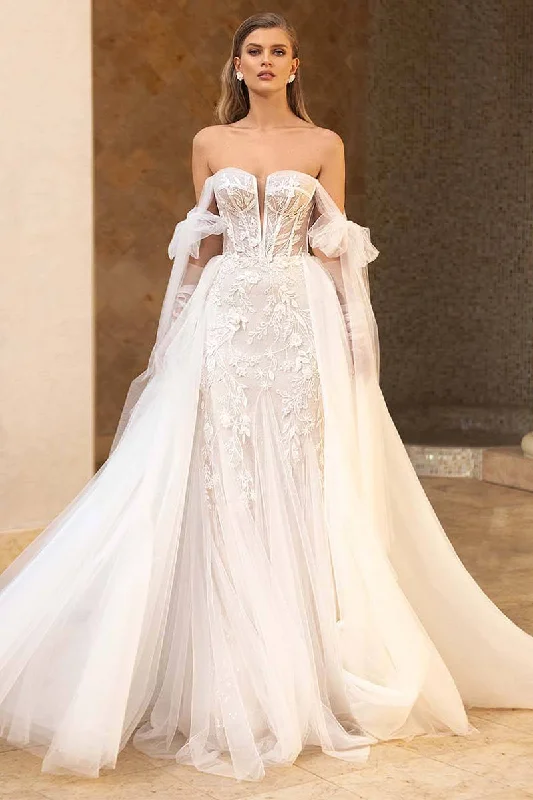 Fashionable Women's Casual Apparel Hot Picks Passionate Love A-line Wedding Dress