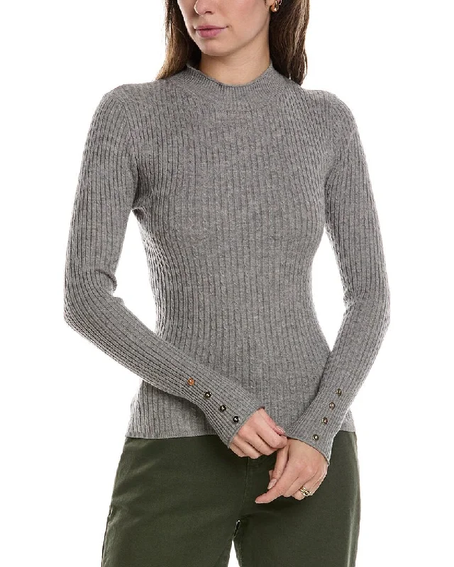 Chic Women's Outfit Flash Sale Fever MEIVEN Cable Rib Sweater