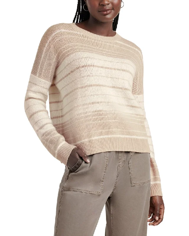 Women's Seasonal Clothes Must-Have Style Discounts Splendid Kennedy Stripe Cashmere-Blend Sweater