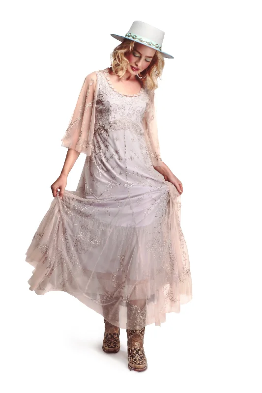 Women's Fashionable Clothing Sets Hot Trends Meadow Western Wedding Dress in Lilac by Nataya