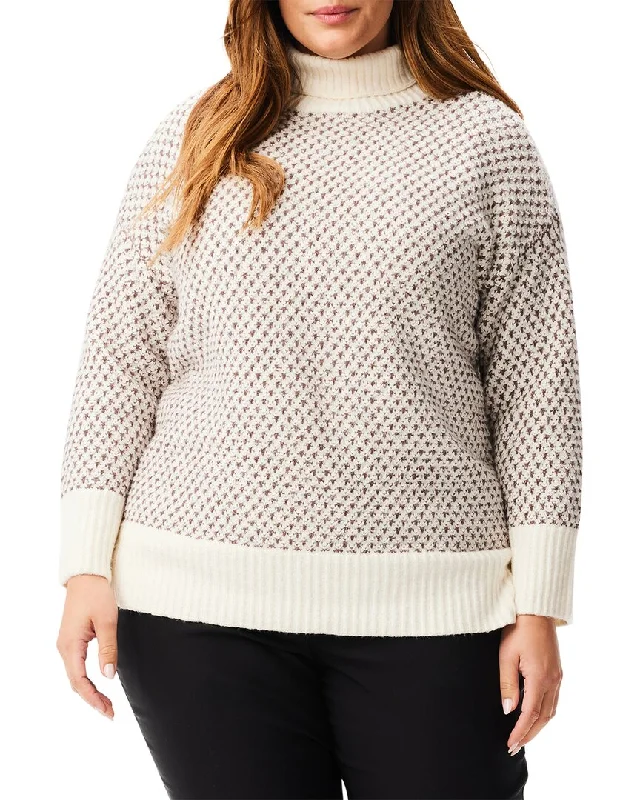 Women's Stylish Casual Garments Fashion-Forward NIC+ZOE Plus Cozy Spot Sweater