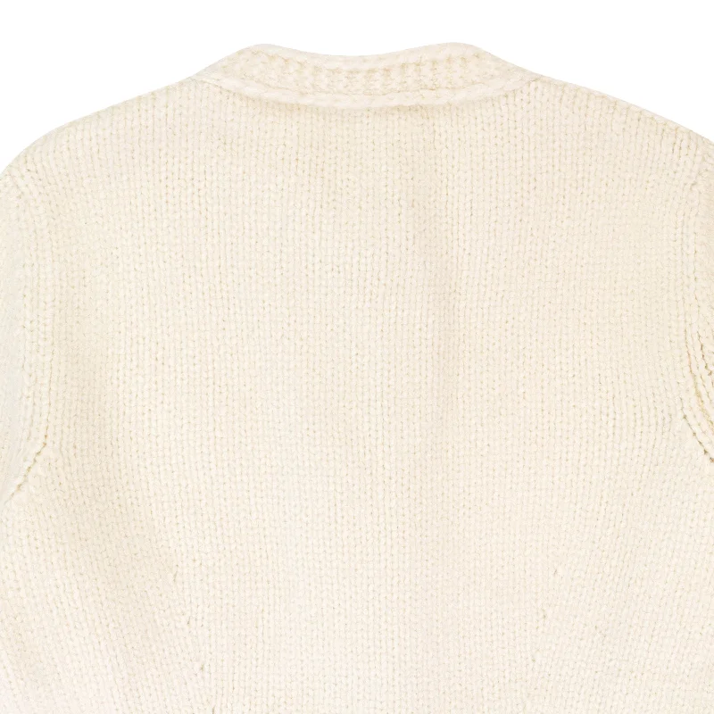 Women's Fashion-Forward Apparel Must-Have Style Discounts CASHMERE CREW NECK BEIGE SWEATER