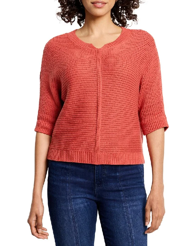 Women's Festive Attire Dive Into Trendy Styles NIC & ZOE Easy Texture Sweater