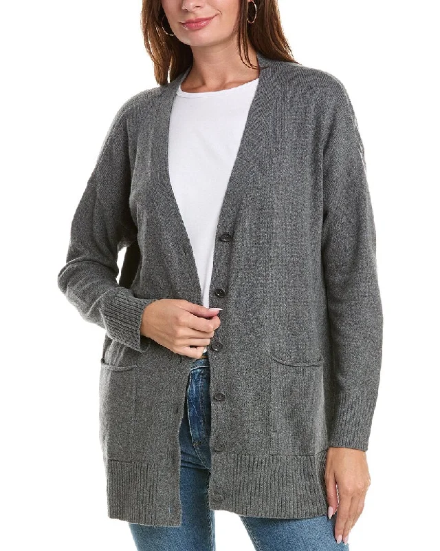 Women's Comfortable Lounge Outfit Limited Time EILEEN FISHER Cashmere-Blend Cardigan