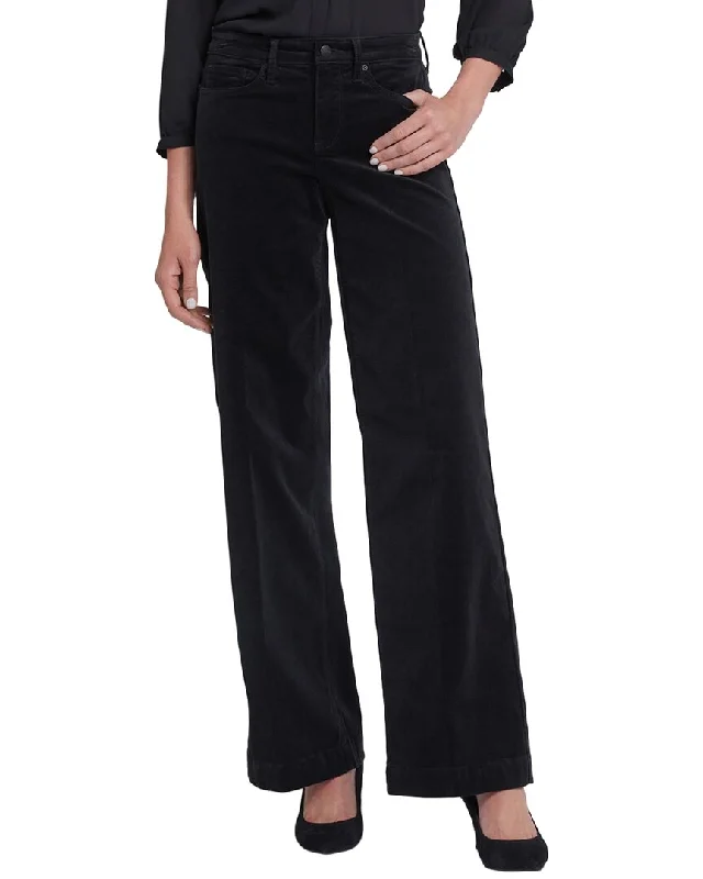 Women's Outfit For The Office Spring Offer NYDJ Teresa Black Wide Leg Jean