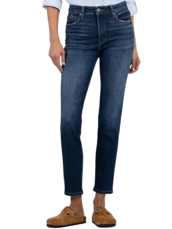 Elegant Women's Evening Garments New Season Fashion Preview Reese High Rise Jeans In Dark Wash