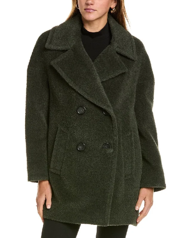 Women's Apparel And Garments Cinzia Rocca Icons Medium Wool & Alpaca-Blend Coat