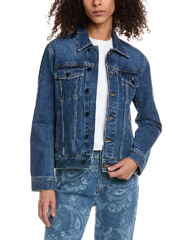 Chic And Affordable Fashion – Limited-Time Offers The Kooples Denim Jacket