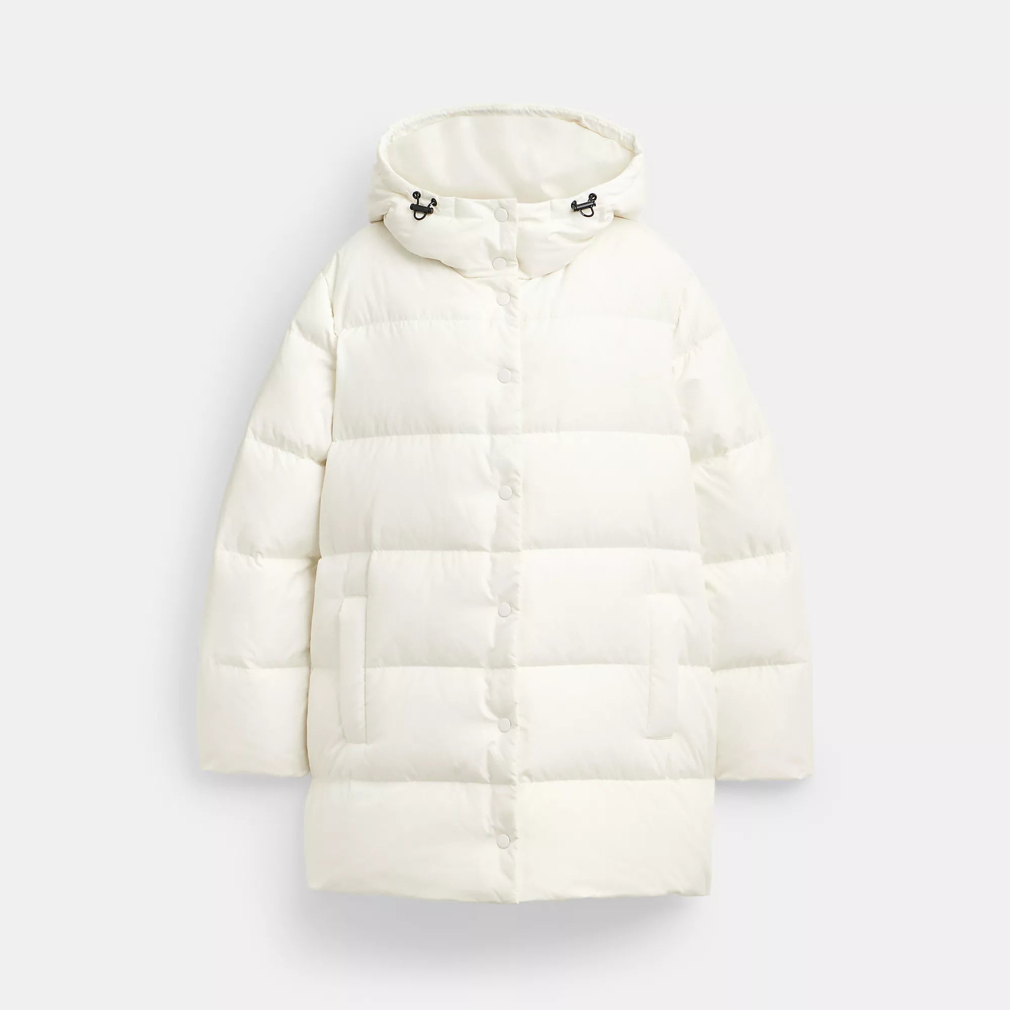 Shop Stylish Fashion At Unbeatable Prices Now Coach Outlet Mid Puffer In Recycled Polyester