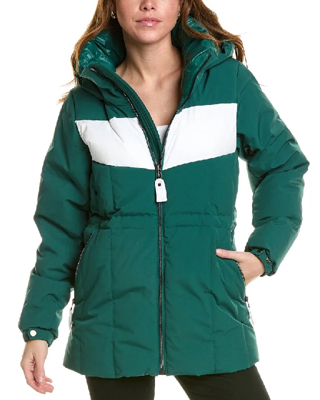 Women's Chic Outerwear Outfit Spyder Eastwood Long Down Jacket