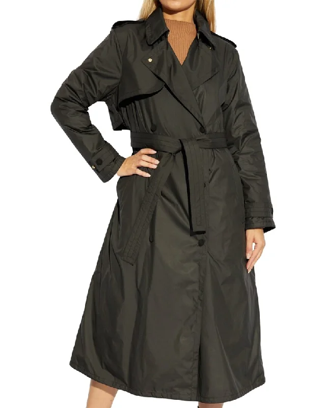 Fashion-Forward Styles At Incredible Discounts Moncler Barbentane Down Trench Coat