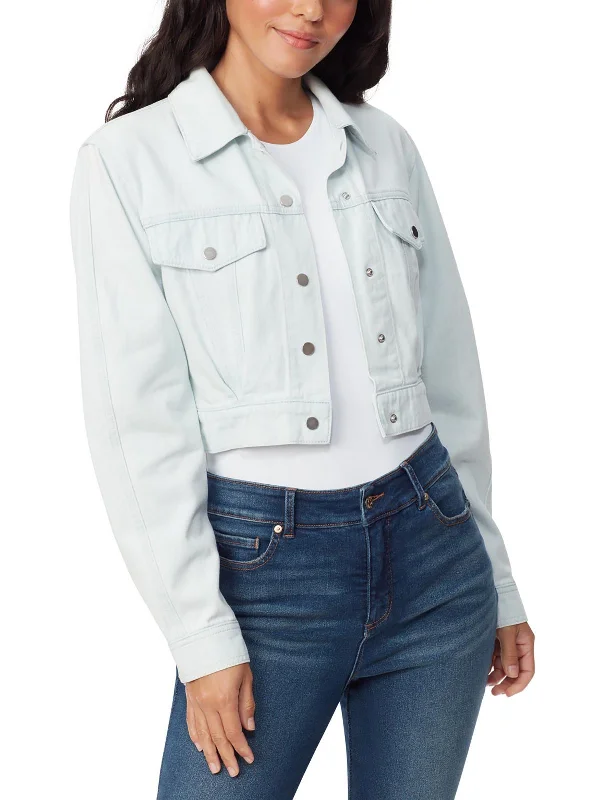 Fashion Sale Live Now – Upgrade Your Style For Less Womens Crop Denim Denim Jacket