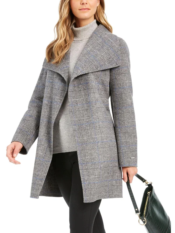 Huge Savings On Must-Have Clothing Essentials Womens Wool Blend Cold Weather Wrap Coat