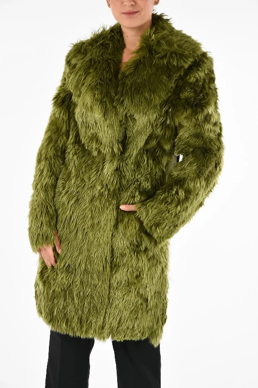 Women's Clothes And Garments Maison Margiela MM1 Alpaca Real Fur Coat