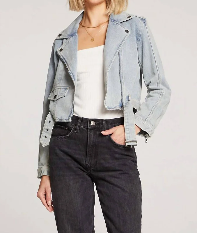 Women's Outerwear Garments Stella Jacket In Stonewash Denim