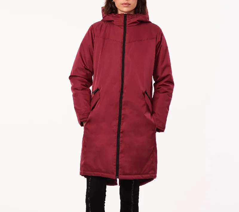 Women's Vacation Clothes Hi-low Raincoat