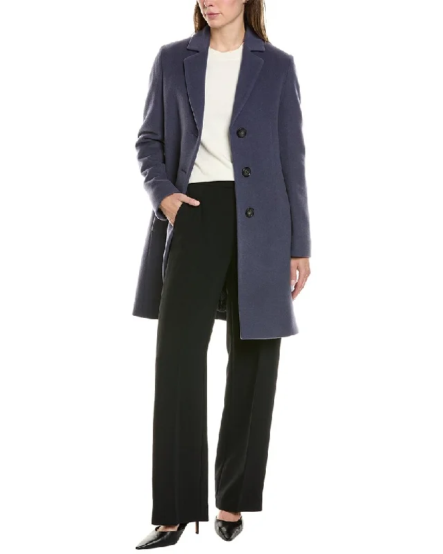 High-Fashion Women's Clothing Cinzia Rocca Wool & Cashmere-Blend Coat