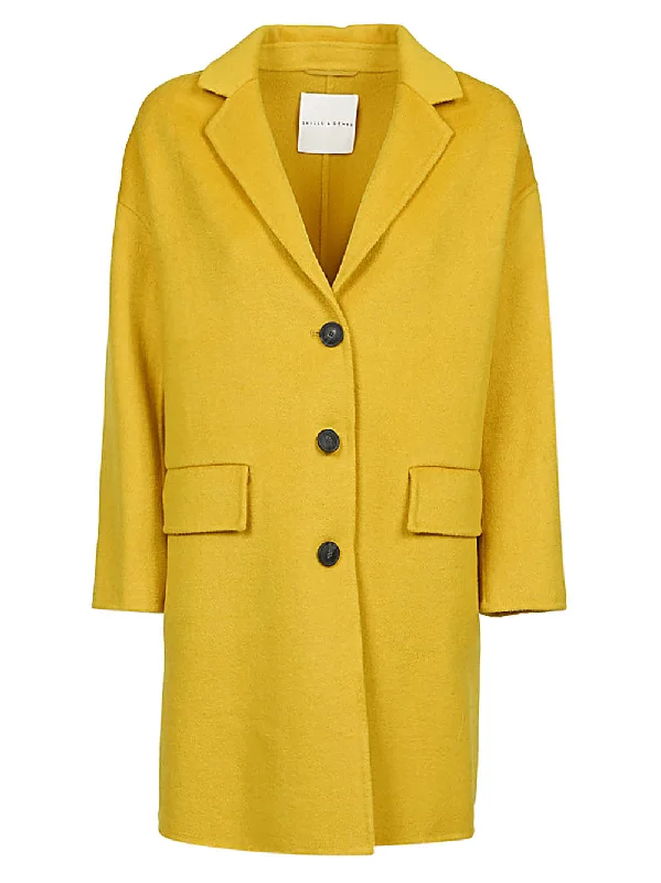 Women's Wardrobe Apparel Skill&Genes Women's Coats yellow