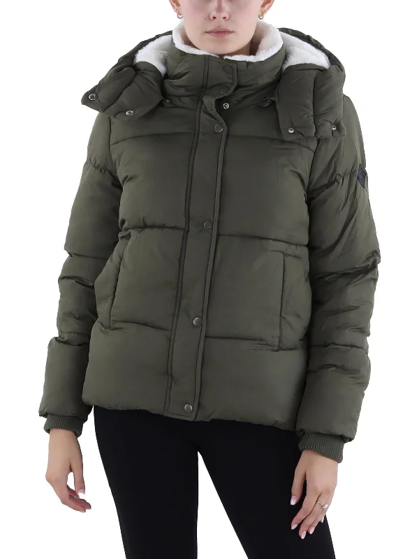 Women's Work Apparel Womens Fleece Lined Quilted Puffer Jacket