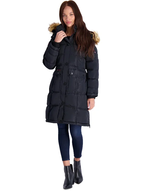 The Ultimate Fashion Sale – Stylish Looks For Less Womens Faux Fur Heavyweight Puffer Coat