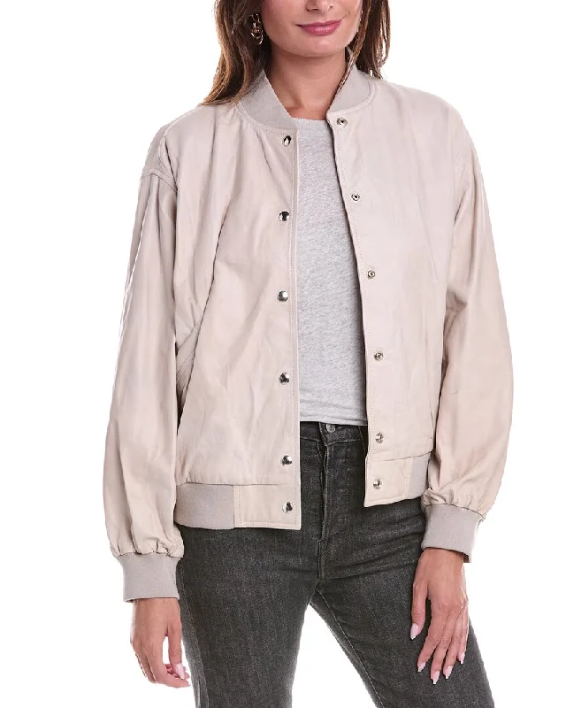 Tailored Clothing For Women IRO Artus Leather Jacket