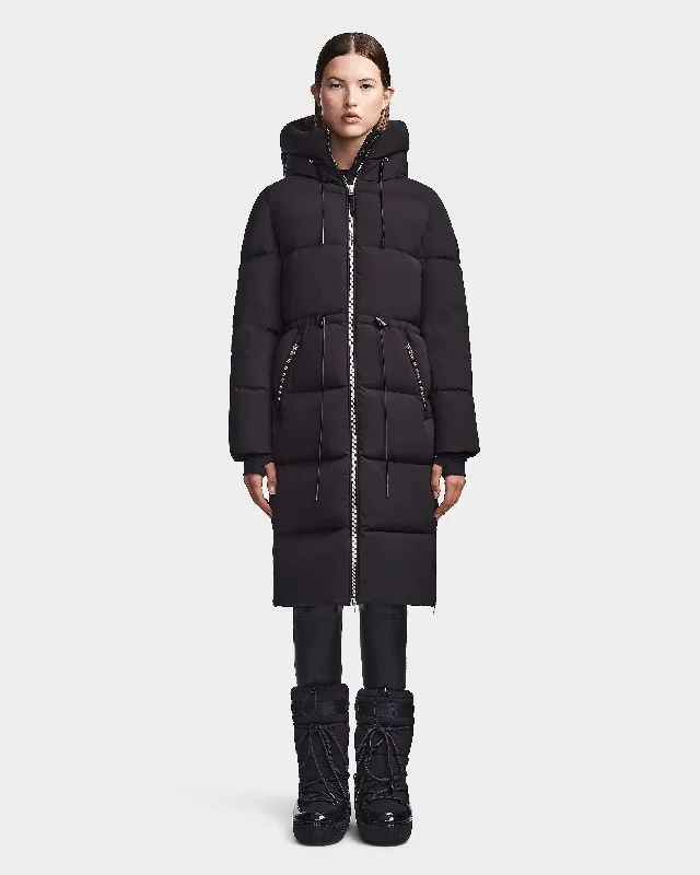 Women's Everyday Clothes TATYANA WOMEN'S LONG QUILTED DOWN COAT