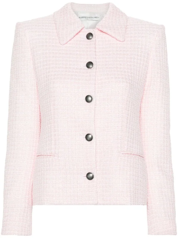 Charming Women's Garments Alessandra Rich Women's Jackets Powder