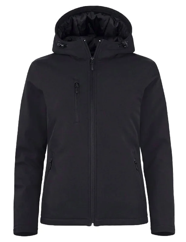 Women's Athleisure Apparel Women's Equinox Insulated Softshell Jacket In Black