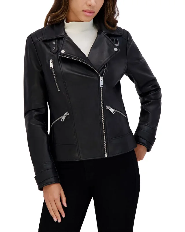 Best-Selling Outfits Now At Exclusive Promotional Prices Andrew Marc Salla Leather Coat