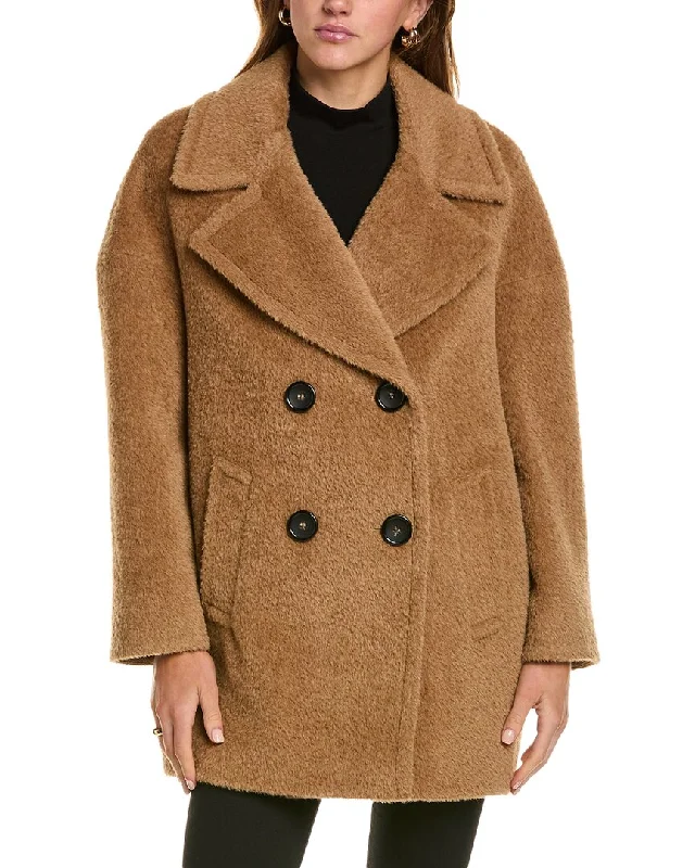 Shop Trendy And Timeless Outfits At Special Prices Cinzia Rocca Icons Medium Wool & Alpaca-Blend Coat