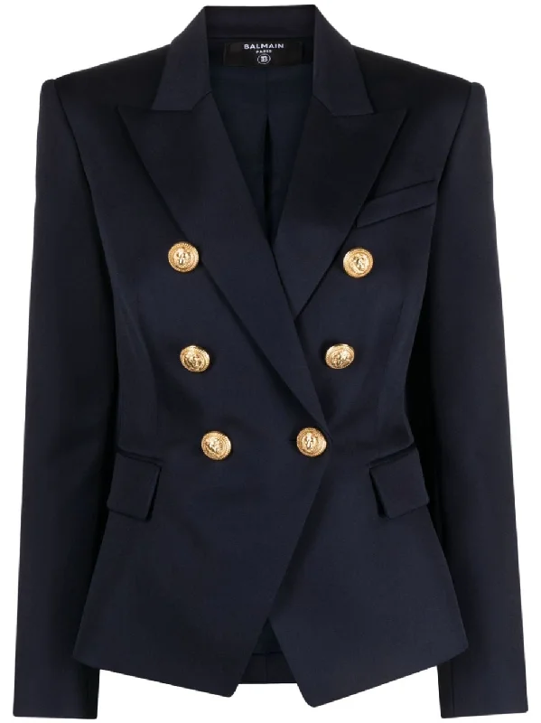 Comfortable Outfit For Women Balmain Women's Jackets blue