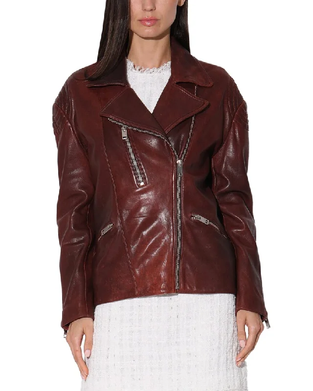 Women's Athletic Clothes Walter Baker Alexa Leather Jacket