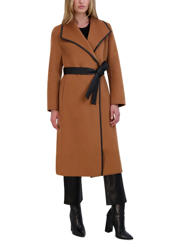 Chic And Affordable Fashion – Shop Now And Save Womens Wool Blend Maxi Wrap Coat