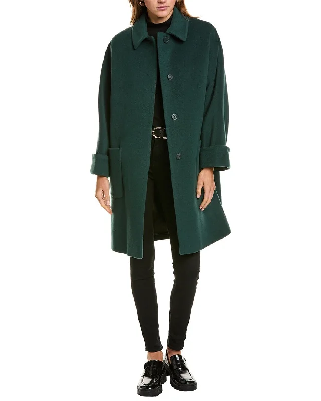 Clearance Event – Grab Stylish Outfits Before They're Gone Cinzia Rocca Icons Medium Wool & Cashmere-Blend Coat