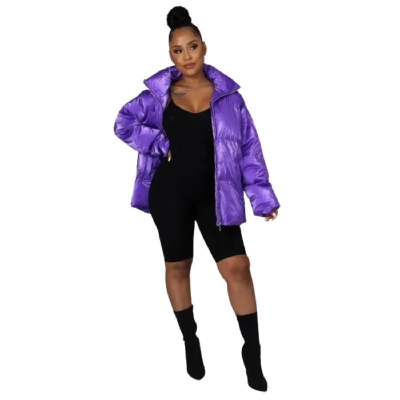 Women's Trendy Outfit Non-stretch Bomber Jacket