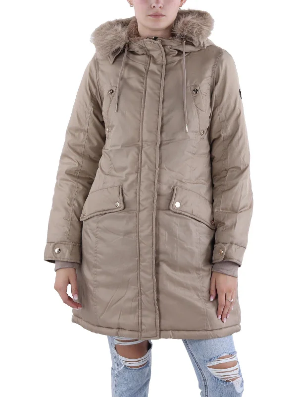 Women's Sporty Clothes Womens Insulated Hooded Parka Coat