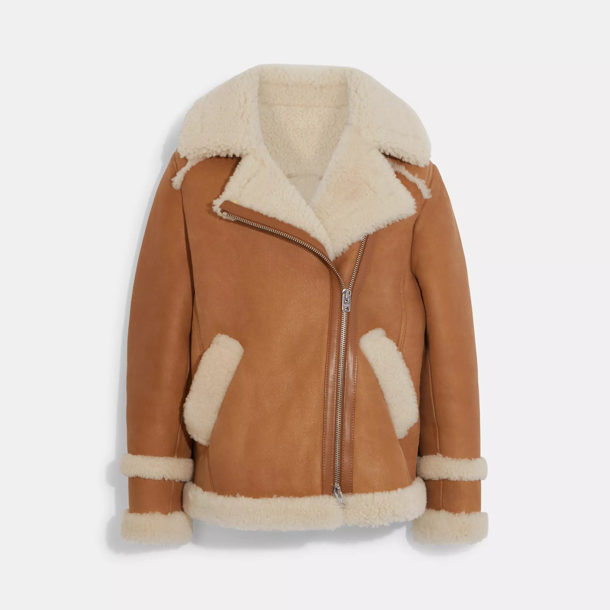 Women's Work Apparel Coach Outlet Shearling Aviator