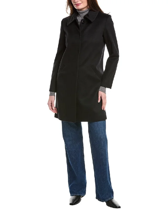 Women's Casual Clothing For Lounging sofiacashmere Modern Luxe Wool & Cashmere-Blend Coat