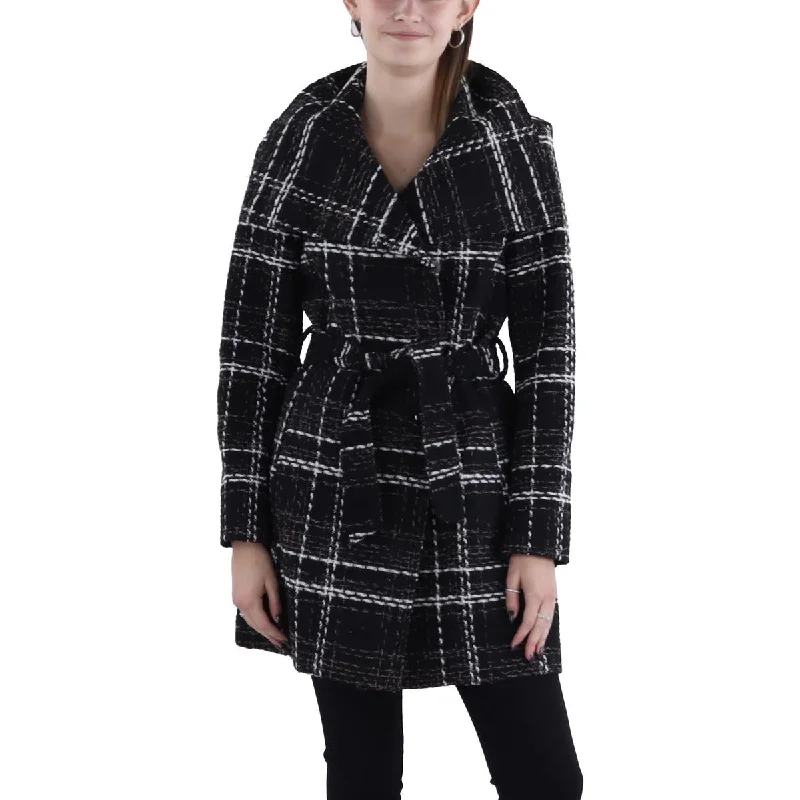 Women's Vacation Outfit Set Womens Wool Blend Long Wool Coat