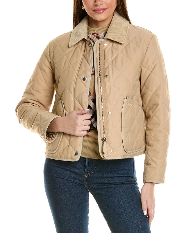 Women's Vintage Garments Burberry Quilted Jacket