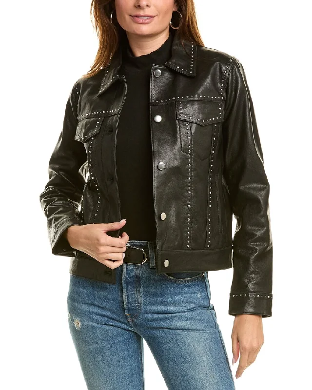 The Ultimate Fashion Sale – Stylish Looks For Less The Kooples Studded Leather Jacket