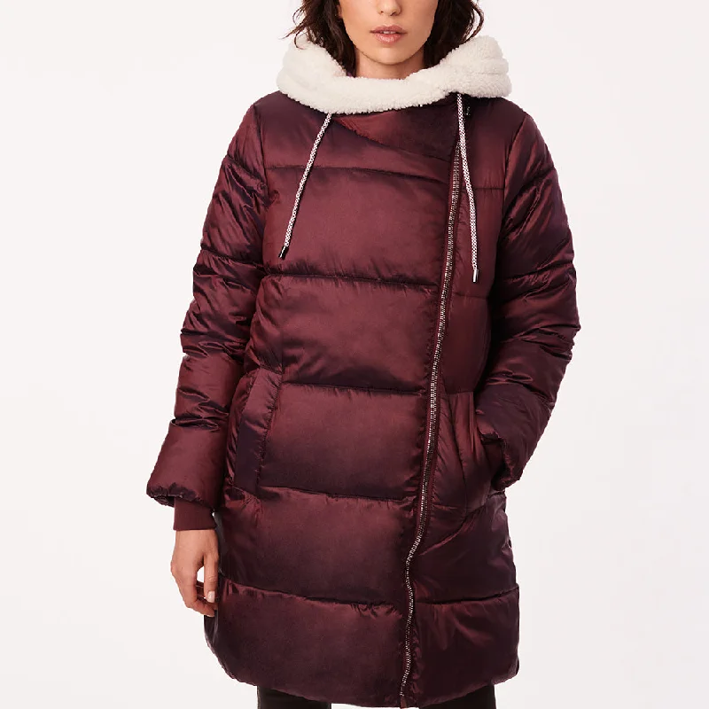 Women's Travel Apparel Assymetrical Puffer