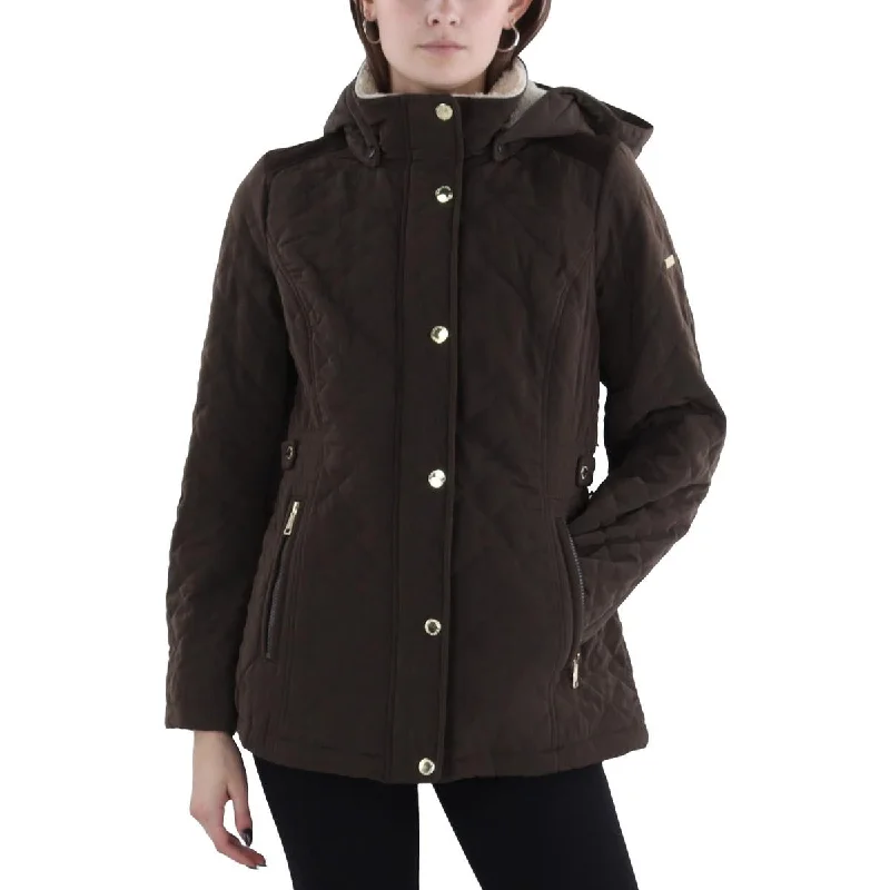 Limited-Stock Sale – Stylish Outfits At Lower Prices Womens Quilted Hooded Quilted Coat